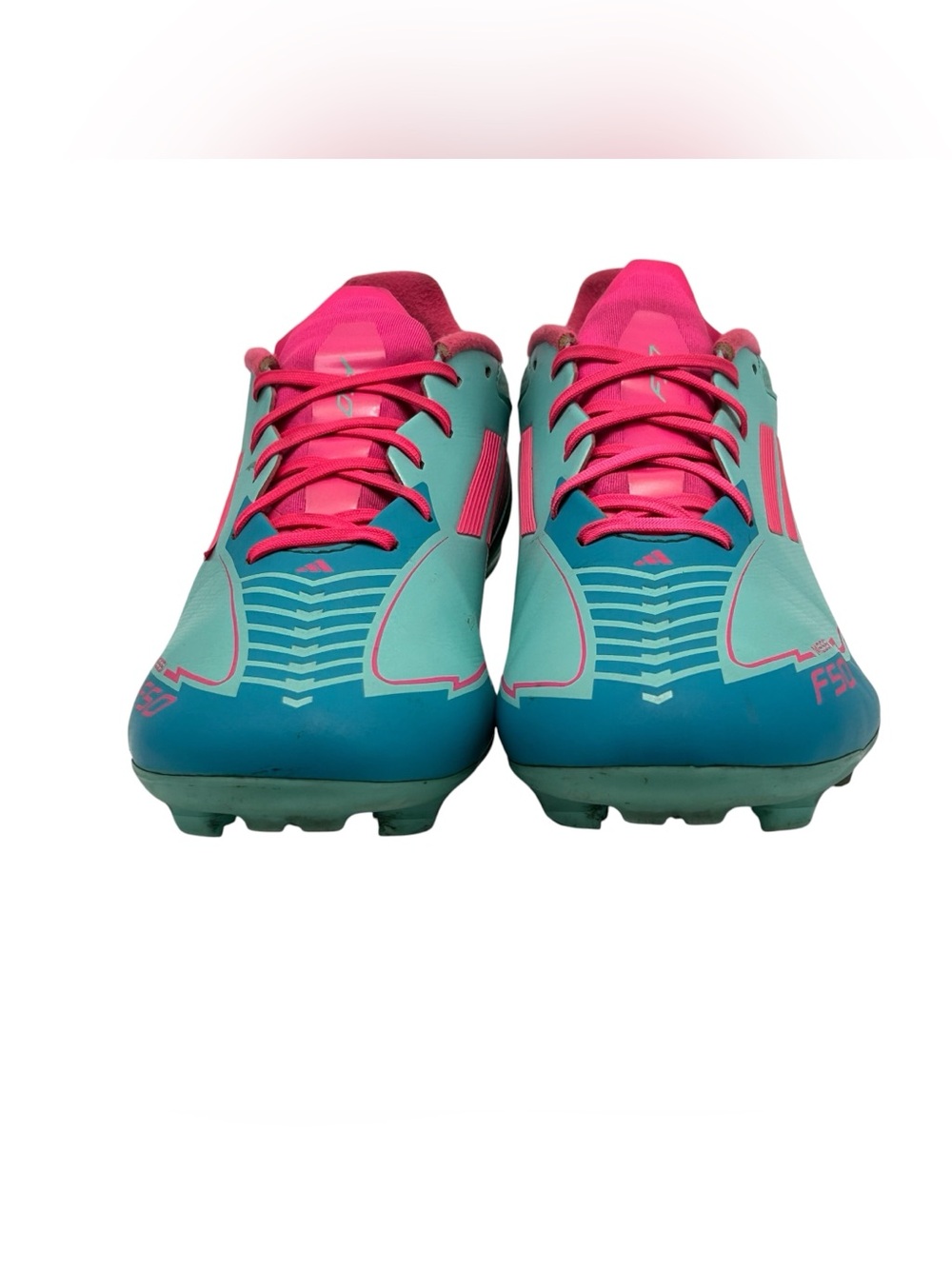 Adidas Messi F50 League Aqua Mens Size 10 Soccer Cleats IH0928 - Picture 6 of 12